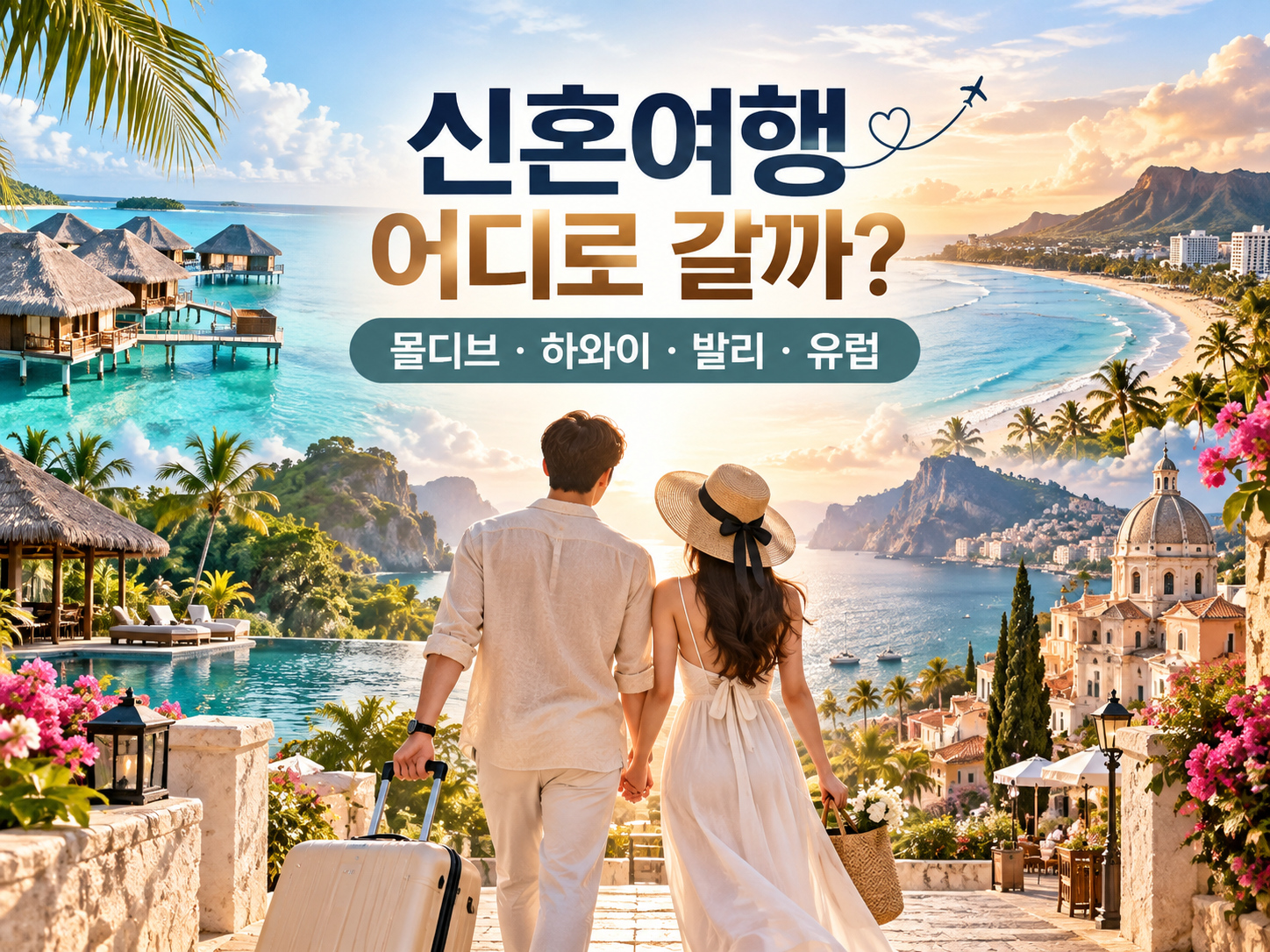 성공적인 신혼여행 준비를 위한 필수 체크리스트와 여행지 선택 가이드